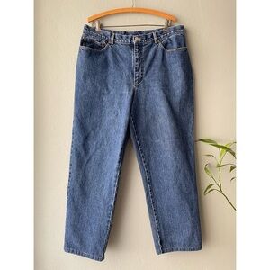 🌱5/$25🌱 Ralph Lauren | Short Dark Wash Straight Leg Plus Size Jeans